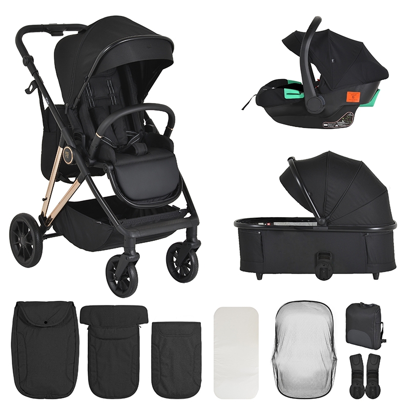 Moni Merci kolica 3u1 Onyx Black - Meda Shop